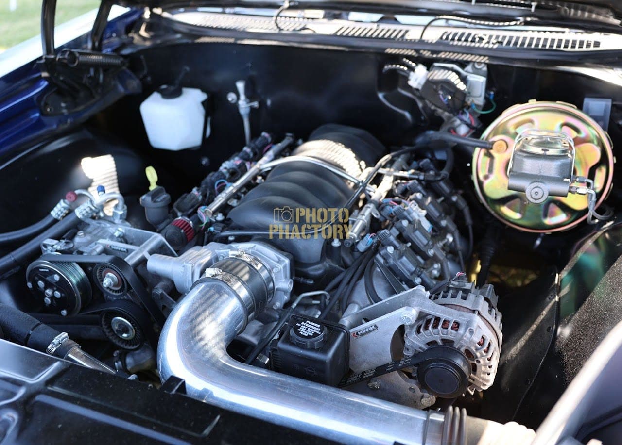 Automotive photography at a local show