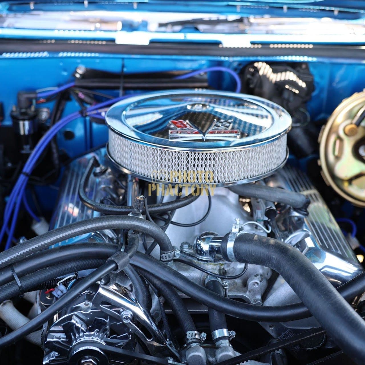 Vehicle detail at an automotive event